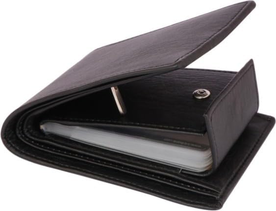 OWDIO Brown Leather Wallet for Men – Premium-Quality Slim Wallet with Card Holder Slots & 2 Cash Compartments | Stylish & Durable Men’s Leather Purse-image-14