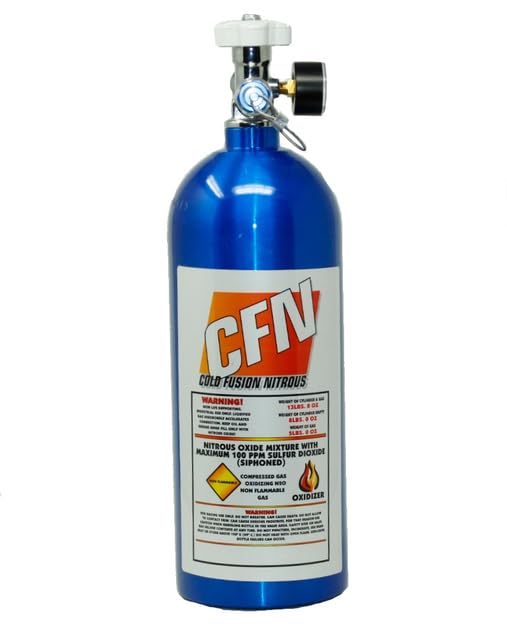 Amazon.com: 5LB Bottle | Cold Fusion Nitrous | Nitrous Bottle with