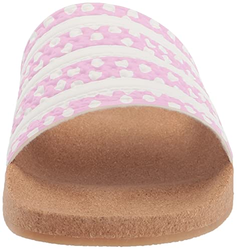 Image of adidas Womens Adilette Slide Casual Sandals Casual - Orange