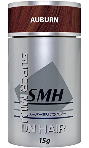 Hair Fibres Super Million Hair 15g Auburn poudre densifiante anti calvitie
