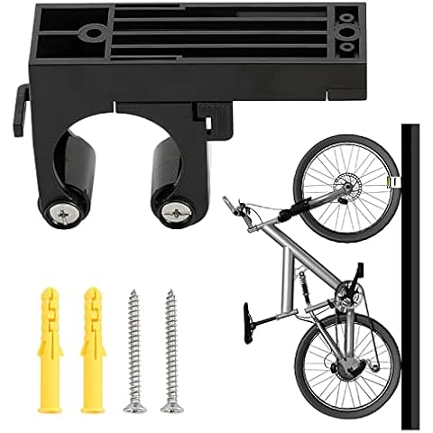 Adjustable Bicycle Parking Clip, Mountain Bicycle Wall Rack Storage System, Bike Storage Parking Buckle for Space Saving Cover
