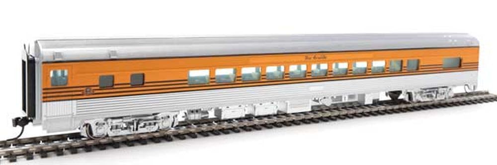 Walthers HO Scale 85' Budd Small-Window Coach Passenger Car Rio Grande/DRGW