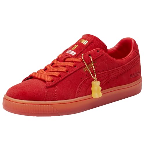 PUMA Kids Boys Suede Lace Up Sneakers Shoes Casual - Red2