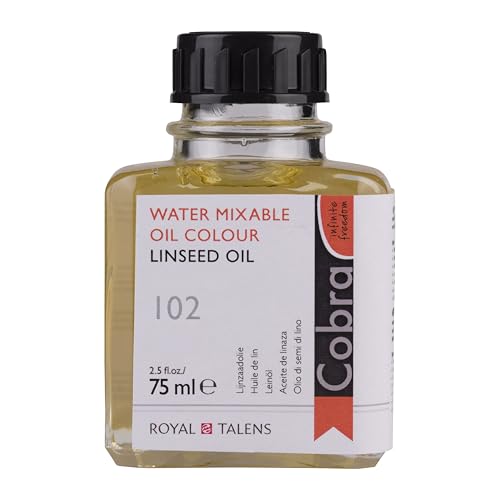Royal Talens Cobra Water Mixable Linseed Oil Medium