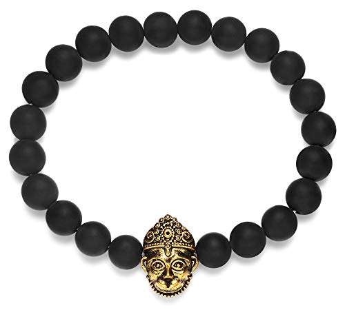 Hanuman Hindu God of Strength and Courage Energy Beads Bracelet 8mm2