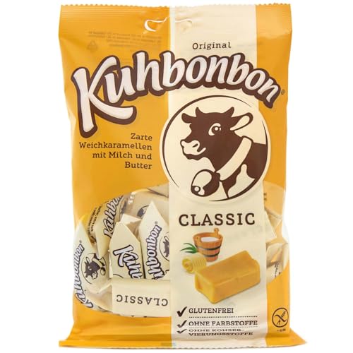 Original Kuhbonbon Classic - Caramelos Cremosos Clásicos, Perfectos para un Dulce y Rico Capricho - Compatible con Savitor - 200 g