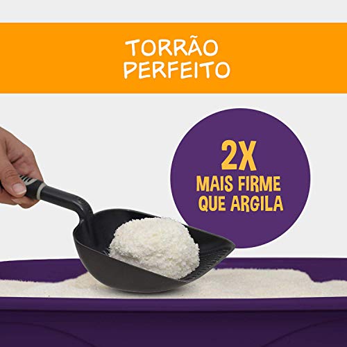 Areia Higiênica do Garfield Zero Odor, Grossa, Biodegradável 2 kg