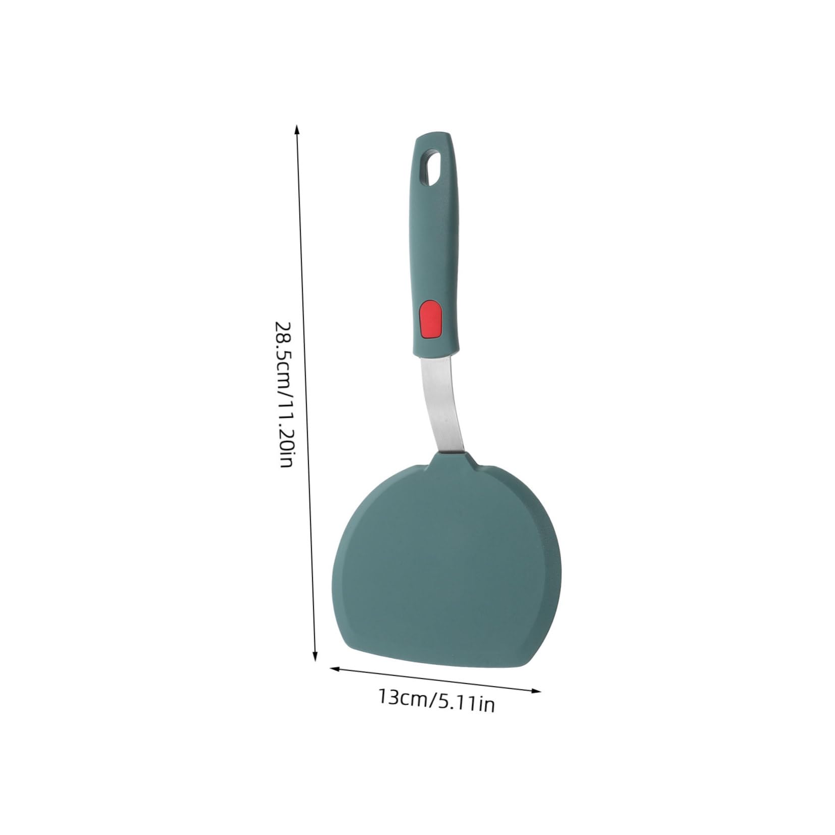 PRETYZOOM 4 Pezzi Spatola al Silicone spatole da Cucina in Silicone Resistente al Calore Livello Alimentare Gel silice Verde Scuro