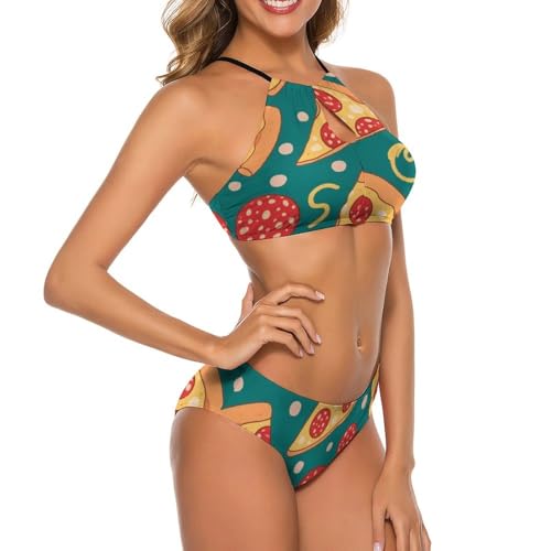 Supdreamc Women's Retro Boho Bikini Set Two Pieces Swimsuit3