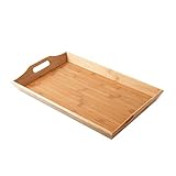 Ideal auch als Geschenk: Dieses Tablett aus Holz ist nicht nur sehr geeignet als Veranstalter Fach, sondern auch eine perfekte Retro Dekoration.Tablett aus Holz Ornamente sind ideal für Geburtstagsgeschenke, Jahrestagsgeschenke, Weihnachtsgeschenke, Geschenke New Year, usw.