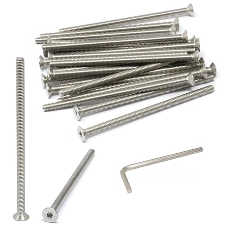 iexcell M4 80mm Flat Head Screws