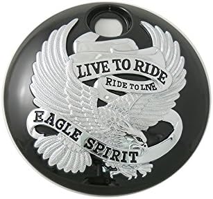 Harley Black Eagle Spirit FLT Fuel Tank Console Door