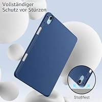 JETech Hülle für iPad Air 11" M4/M3/M2 & Air 5/4 10,9", Navy – Ansicht 4