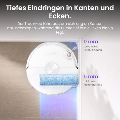 NARWAL Freo 20 Edge Saugroboter mit Wischfunktion, FlowWash Track Mopp – Ansicht 5