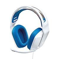 Logitech G G335, cuffia gaming cablata con microfono flip-to-mute, jack audio da 3,5 mm, imbottiture...