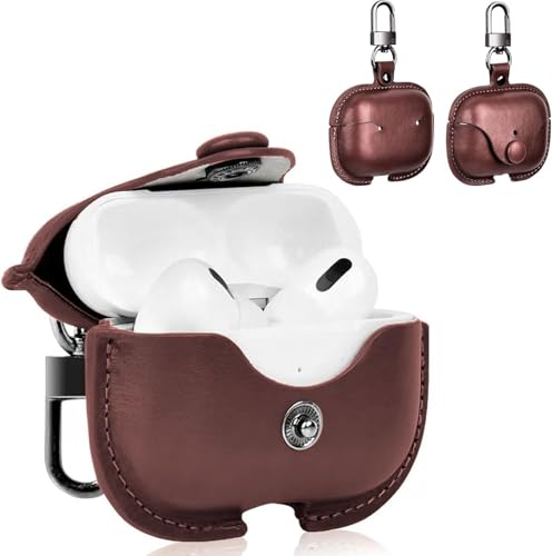 CIOODDW airpods pro 3 �P�[�X �Ή��yCIOODDW�zairpods pro 3 �����{�v PU���U�[ �G�A�|�b�Y�v��3 �P�[�X ���U�[ �S�ʕی� �[�d LED���C�g�������� �ϏՌ� �y�� �L�Y�h�~ ������� ���C�����X�[�d�Ή� �L�[�z