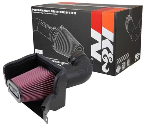 K&N Cold Air Intake System: High-Flow Air-Filter, Increase P...