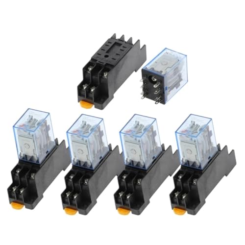 Relais de puissance bobine AC 380V MY2NJ 5A HH52P DPDT pour armoire électrique