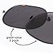 Diono Sun Stoppers Car Window Shades 2 Pack, Car Sun Shade for Side Window with Suction Cups, Blocks Sun Glare UV Rays Perfect for Baby, Kids, Pets Protection