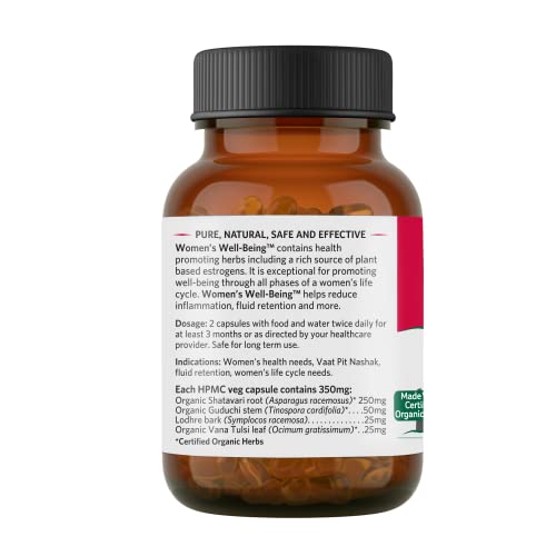 ORGANIC INDIA Women Well Being 60 Veg Capsules - Image 4