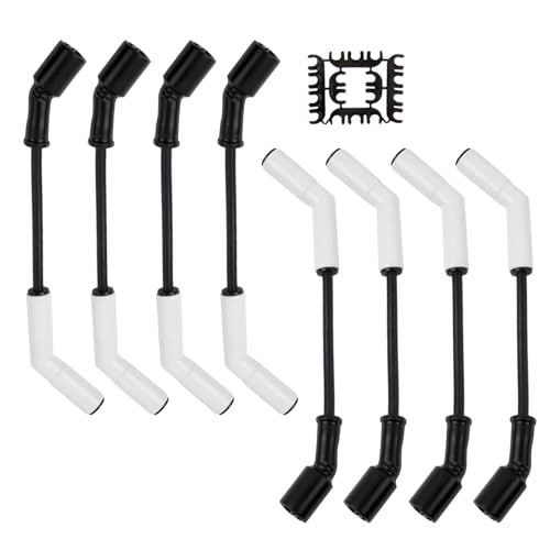 9070C Spark Plug Wire Extreme 9000, White Ceramic Boot Compatible