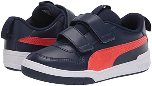 PUMA Multiflex SL V INF Boys InfantToddler Sneaker 4 M US Toddler PeacoatRed | Image 6