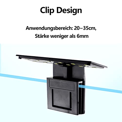CAM2 Aquarienbeleuchtung Aquarien Led Lampe Aquarium Licht Led Aquarium led beleuchtung 220V 6W Nano Aquarium Beleuchtung für Wasserpflanzen und Fische – Bild 5