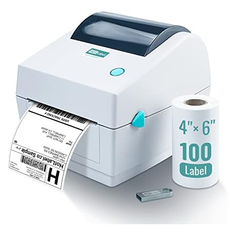 HotLabel M6 High-Speed Thermal Label Printer Cover