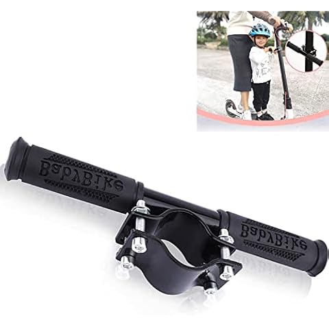 Elektrisches Skateboard Kindergriff, Rutschfester Sicherer Kinderhandlauf, Verstellbare Griffstange, Kinder Griffstange für Xiaomi Mijia M365 Zubehör, Robust Verstellbar Gummi-Lenkergriff Cover