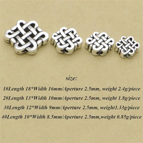 Colliers S925 silver accessoires chinois pour création de bracelet 1Pc - 4