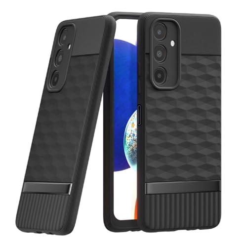 Image of Shockproof Case for Samsung Galaxy A14 4G / A14 5G | Full Camera Protection | TPU Flexible Back Cover for Samsung Galaxy A14 4G / A14 5G (Matte Black)