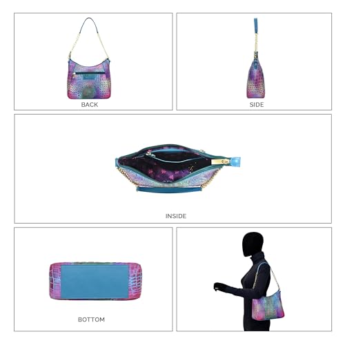 Anuschka Zip-top Shoulder Hobo-7094