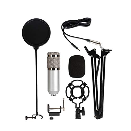 Microphone condensateur 3.5mm pour enregistrement et chant sur PC