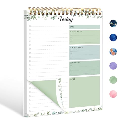 To Do List Notepad - Daily Planner Notepad 104 Pages