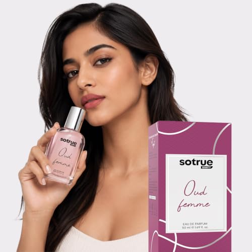 Image of Sotrue Oud Femme Perfume for Women | Long Lasting | Gift for Women | Premium Fragrance | EDP | 50ml