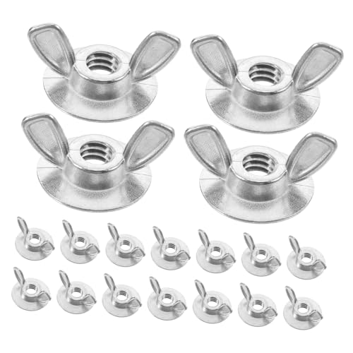 HAWILLOSCH 20 Pcs [o[ibg nP[Vb^[pibg o^tCibg Vb^[ J nP[Vb^[{gJo[ nP[n[hEFA | Silver