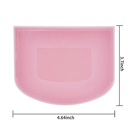 DGQ 3 peças de raspador de massa de plástico, cortador de massa flexível, raspador de banco, raspado