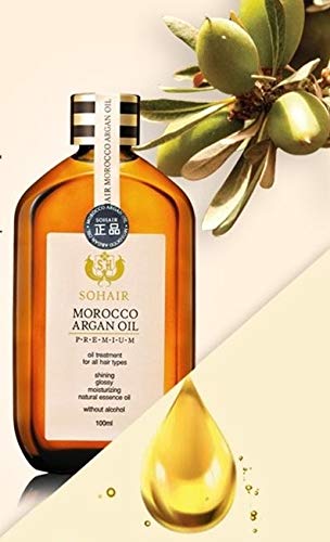 SOHAIR-Morocco-Argan-Oil-Hair-Essence-Pump-100ml-2-Sets