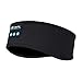 Cuffie Per Dormire, Auricolari Sportivi Con Fascia Bluetooth, Altoparlanti Stereo Ad Alta Definizione Incorporati, Maschera Per Gli Occhi Per Sport/Yoga/Persone Che Dormono(Nero)