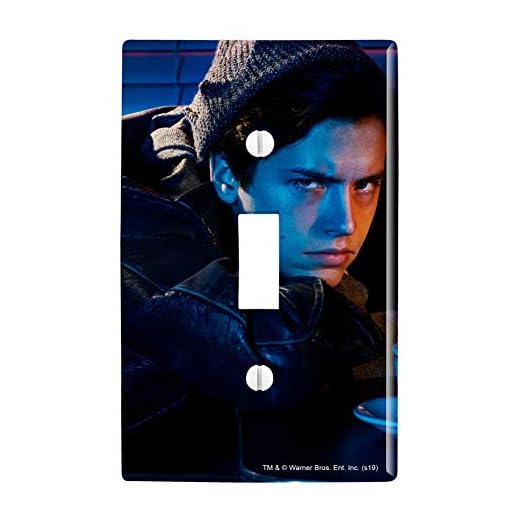 GRAPHICS & MORE Riverdale Jughead Character - Cubierta de plástico para interruptor de luz