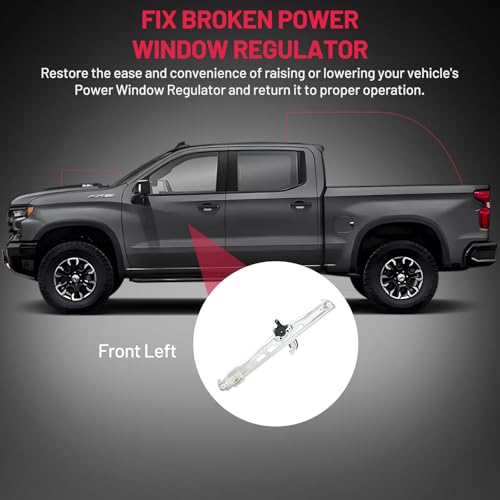 Image of BDFHYK 751-412 Power Window Regulator with Motor Front Left Compatible with Ford Transit-150, Transit-250, Transit-350 2015-2020