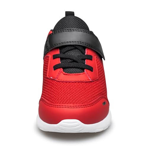 Image of Kids Shoes Toddler Boys Girls Running Sports Strap Sneakers | Children Breathable Casual Tennis Walking Athletic School Non-Slip Lightweight