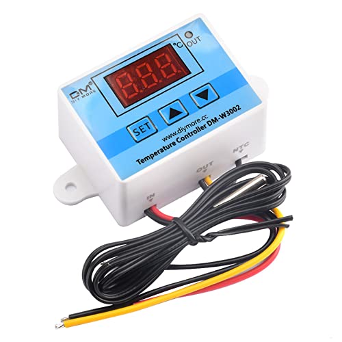 Diymore 1_X12880US2 2Pcs W3002 110-220V Digital Led Temperature Controller Heating Cooling Thermostat Module thumb #5