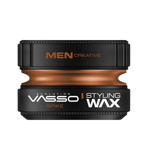 Vasso Spike Pro Clay Hair Dry Surfer - Cera de peinado (aspecto mate, 150 ml), color marrón