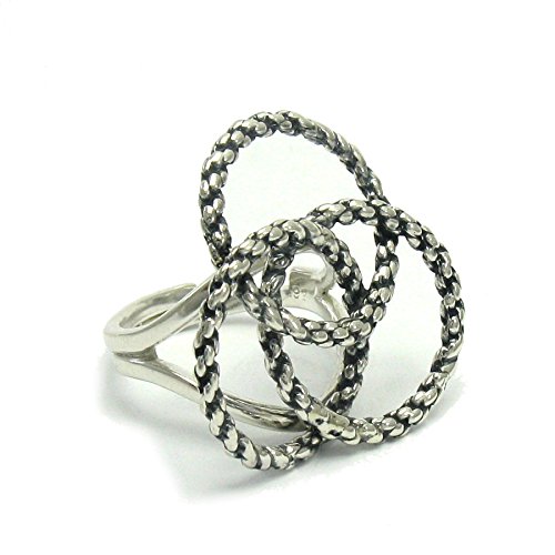 Bague en argent massif 925 ajustable R001410 : cadeau idéal - 2