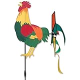 Premier Kites PK25057 Wetterfahne Kleiner Hahn, Mehrfarbig, 40,6 x 30,5 x 70 cm