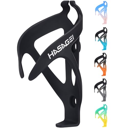 HASAGEI Bike Water Bottle Holder Durable Non-Slip Lightweight Universal Bicycle Bottle Cage for Mountain/Road Cycling Accessories