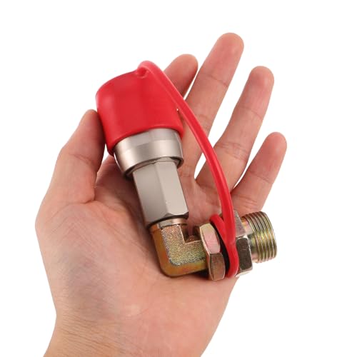 Válvula de codo para tanque de aire de camión y conector rápido 5