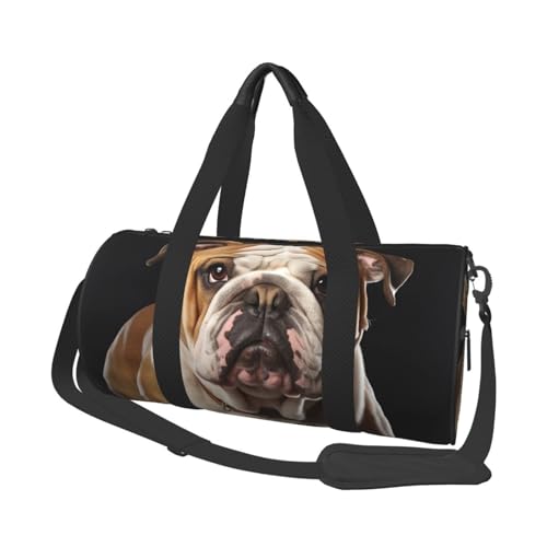 Sac de sport English Bulldog pliable idéal pour vos escapades du week-end