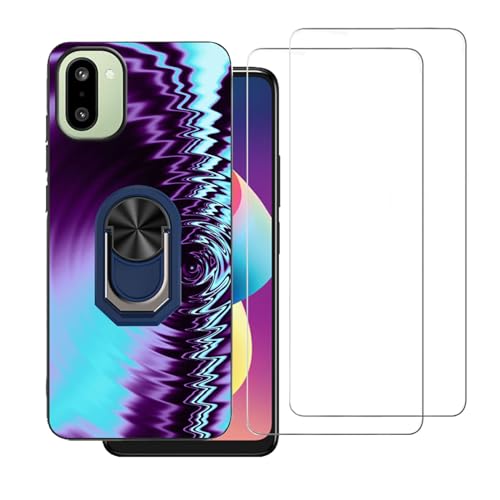 Coque Moto G8 Power Lite bleu slim TPU bumper carbone flexible